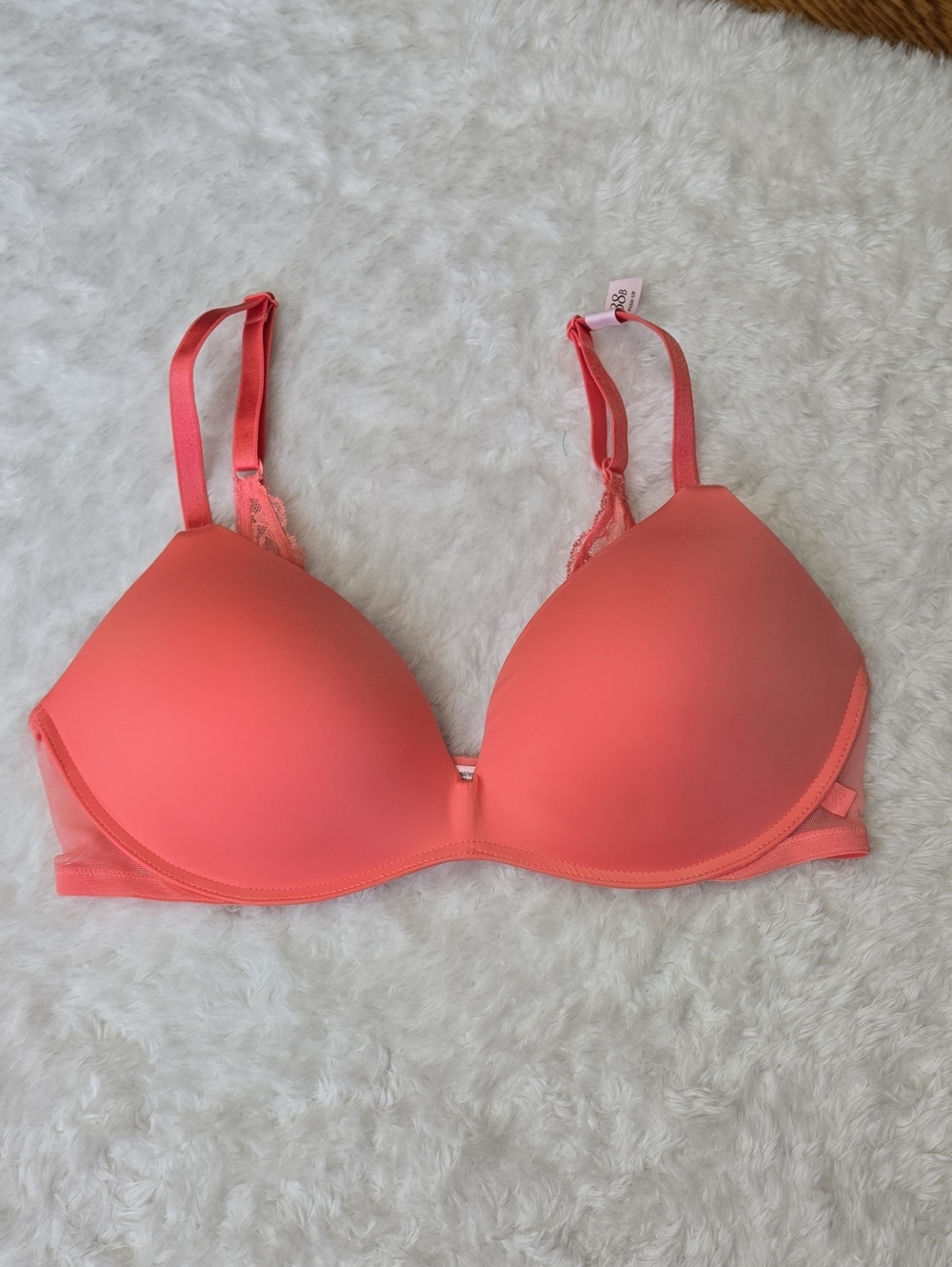 Victoria's Secret Padded No Wire Bra, Womens Size 38B, NWT